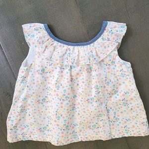GAP Baby Girl Floral Top 3-6m
